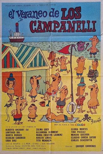 El veraneo de los Campanelli (1971) poster
