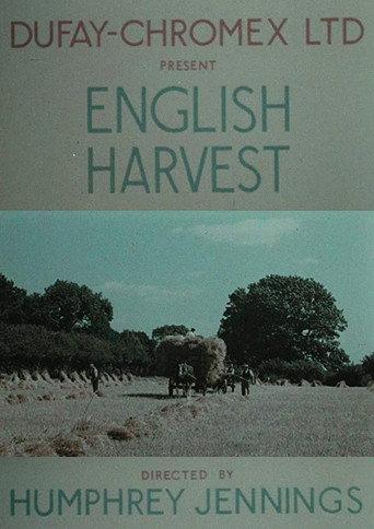 English Harvest (1938) poster