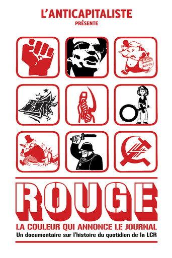 Rouge, la couleur qui annonce le journal () poster