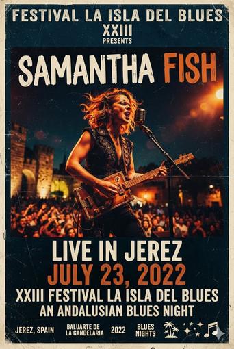 Samantha Fish - Live at Festival La Isla del Blues XXIII (2023) poster