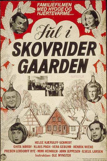 Jul i Skovridergaarden (1957) poster