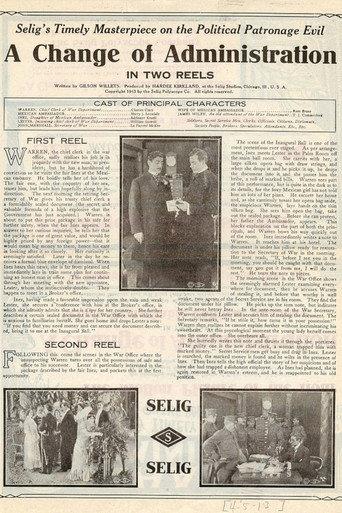 A Change of Administration (1913) poster