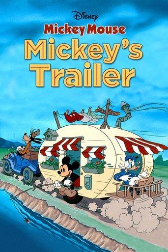 Mickey's Trailer (1938) poster