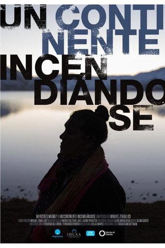 Un continente incendiándose (2017) poster