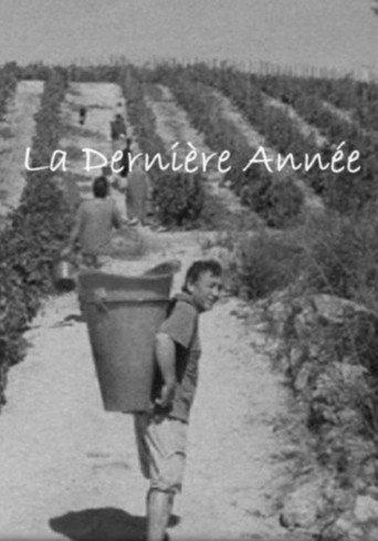 La Dernière Année (2011) poster