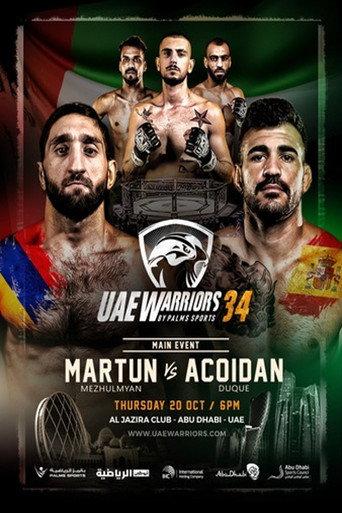 UAE Warriors 34 (2022) poster