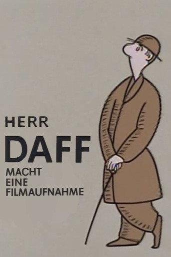 Herr Daff macht eine Filmaufnahme (1981) poster