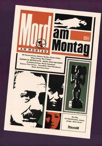 Murder on Monday (1968) poster