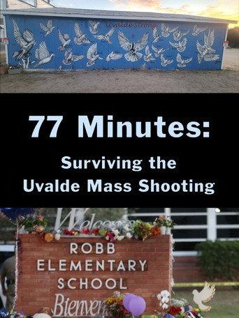 77 Minutes: Surviving the Uvalde Mass Shooting (2023) poster