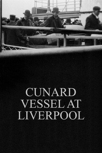 Cunard Vessel at Liverpool (1901) poster