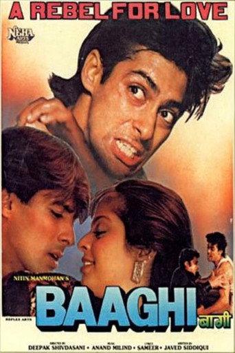 Baaghi: A Rebel for Love (1990) poster