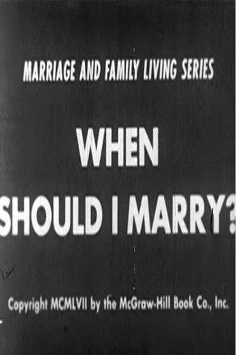 When Should I Marry? (1957) poster