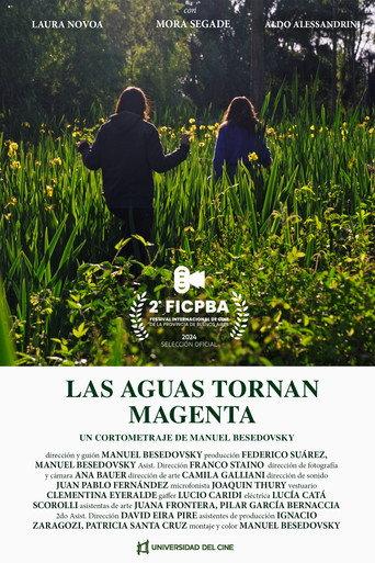 When the waters turn Magenta (2024) poster