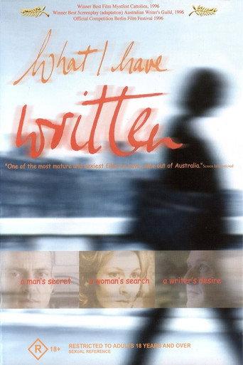What I Have Written (1996) poster