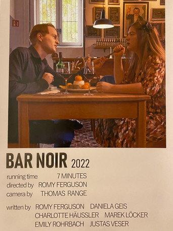 Bar Noir (2022) poster