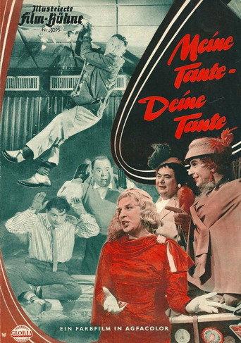 Meine Tante, deine Tante (1956) poster
