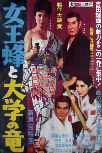 Queen Bee and College Boy Ryu (1960) poster