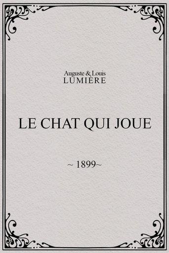 Le chat qui joue (1899) poster