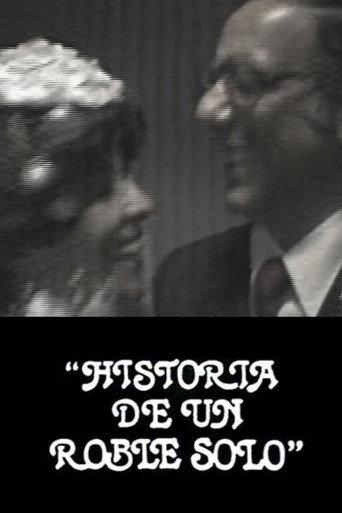 Historia de un roble solo (1982) poster