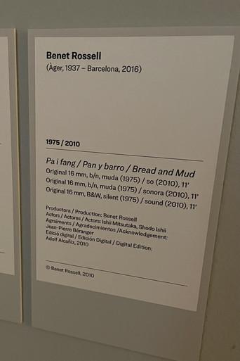 Bread and Mud (1975) poster