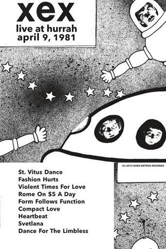 XEX: Live at Hurrah (1981) poster