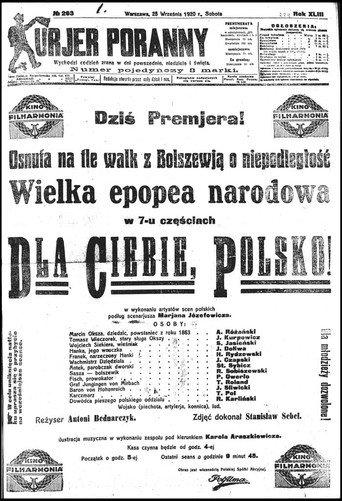 For You, Poland (1920) poster