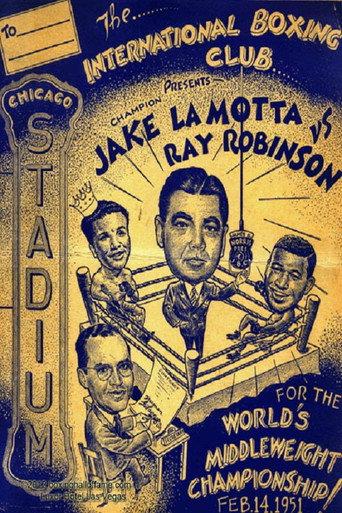 Jake LaMotta vs. Sugar Ray Robinson VI (1951) poster