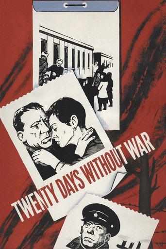Twenty Days Without War (1976) poster