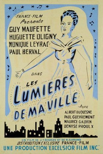 Les lumières de ma ville (1950) poster