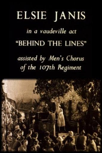 Behind the Lines (1926) poster