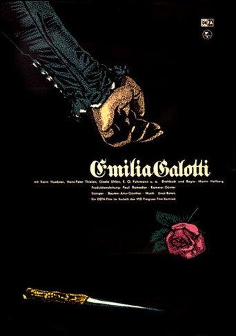 Emilia Galotti (1958) poster