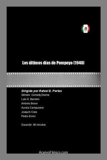Los últimos días de Pompeyo (1940) poster