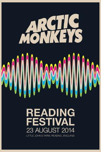 Arctic Monkeys at Reading (2014) poster