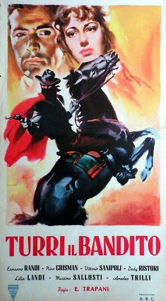Turri il bandito (1950) poster