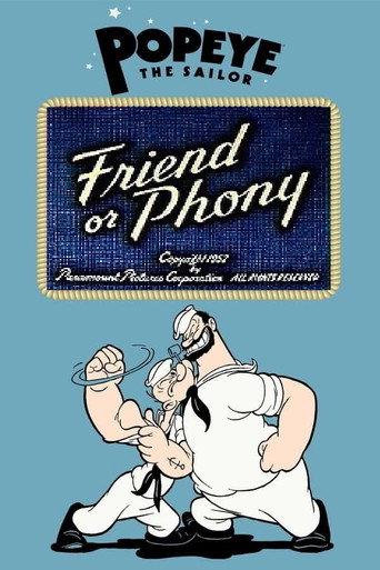 Friend or Phony (1952) poster
