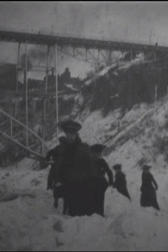 Crossing Ice Bridge at Niagara Falls (1904) poster