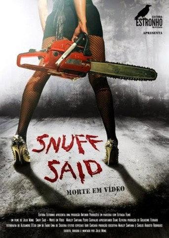 Snuff Said - Morte em Vídeo () poster