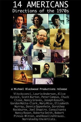 14 Americans: Directions of the 1970s (1981) poster