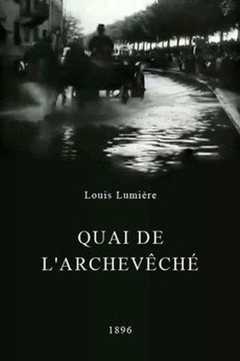 Lyon: Quai de l'Archevêché (1896) poster