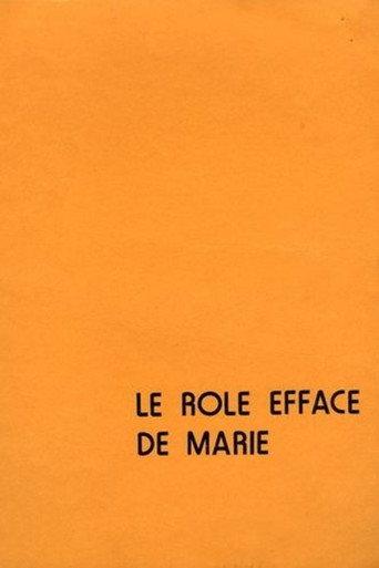 Le rôle effacé de Marie (1980) poster