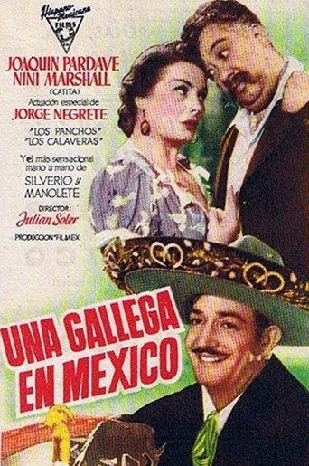 Una gallega en México (1949) poster