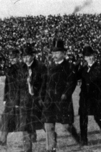 President Roosevelt at the Army-Navy Game (1901) poster