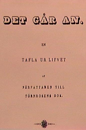 Det går an (1976) poster