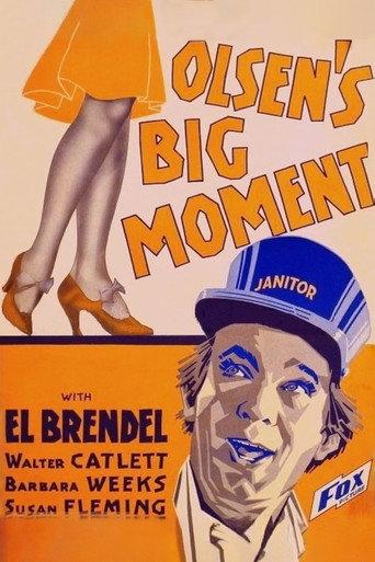 Olsen’s Big Moment (1933) poster