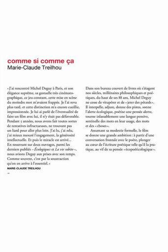 Comme si, comme ça (2019) poster
