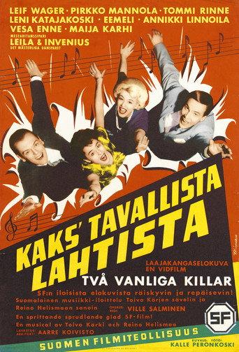 Kaks' tavallista Lahtista (1960) poster