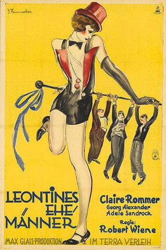 Leontines Ehemänner (1928) poster