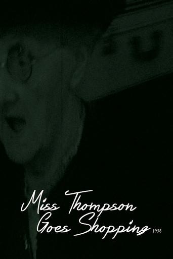Miss Thompson Goes Shopping (1958) poster