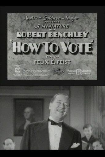 How to Vote (1936) poster