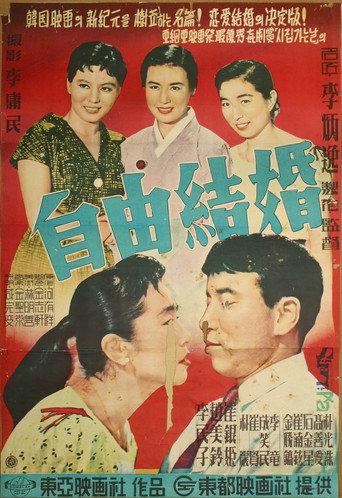 The Love Marriage (1958) poster